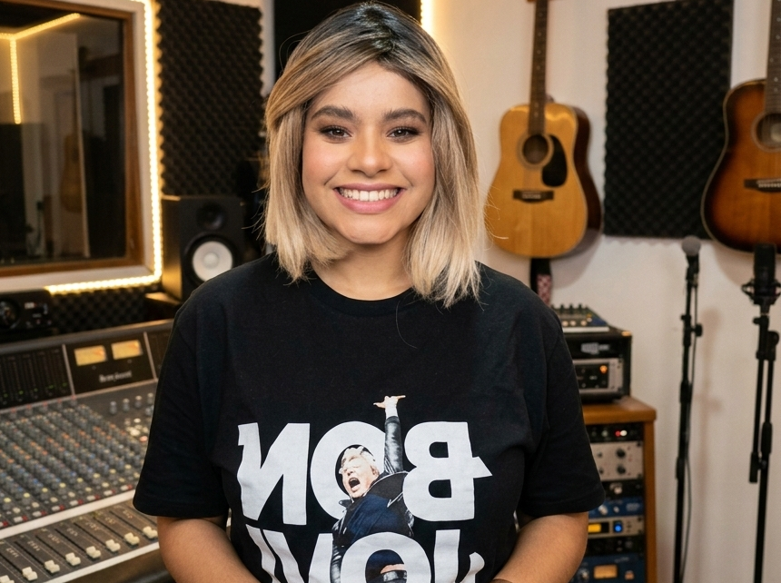 Michelle Sacramento, a “MIJON”, transforma amor por Jon Bon Jovi em fenômeno no TikTok