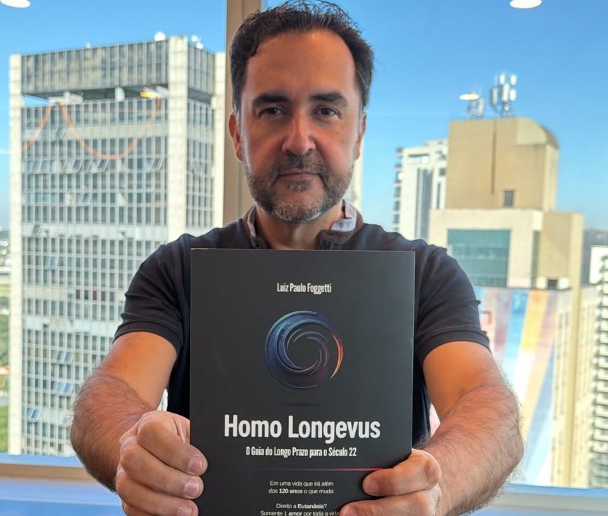 Livro de Luiz Paulo Foggetti discute os desafios de uma sociedade onde viver até aos 120 anos poderá ser realidade